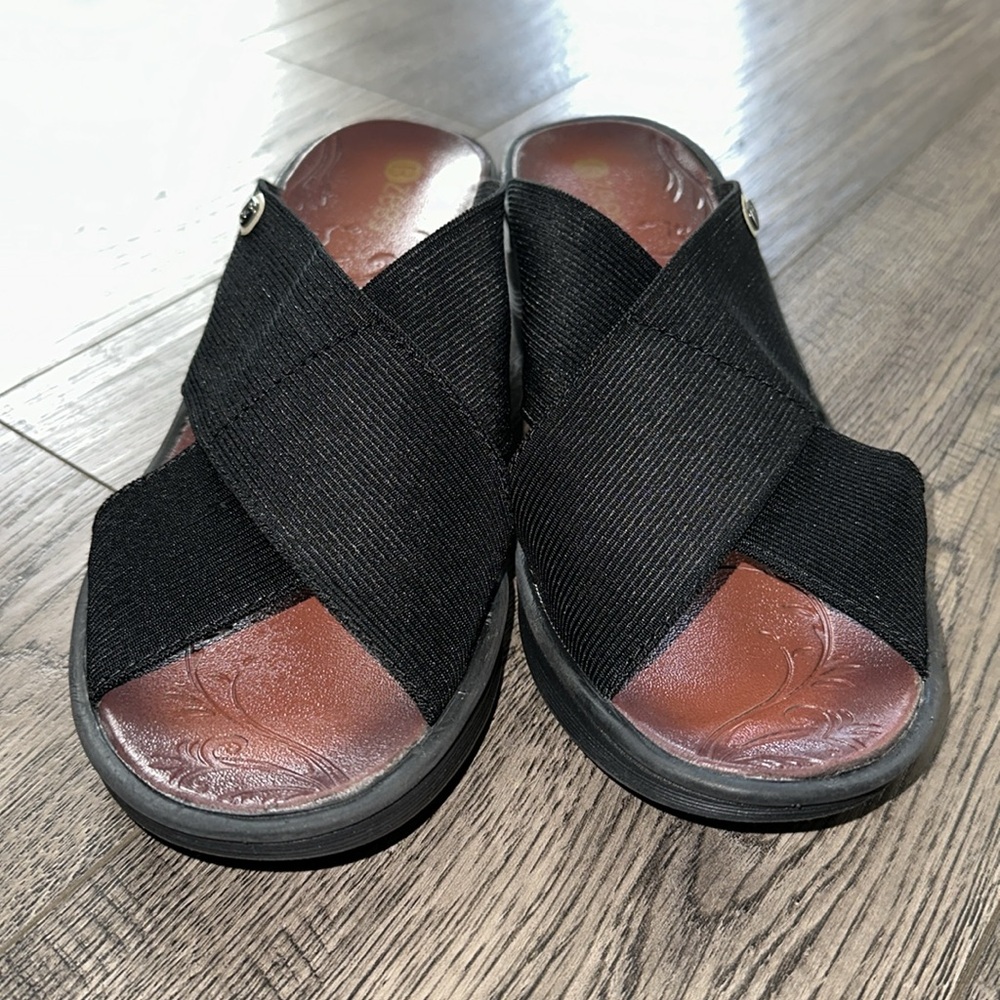 Bzees Desire Wedge Sandal Sz 8.5M - Picture 5 of 13